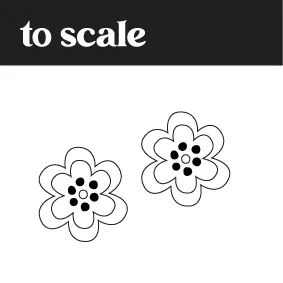 © Polka Dot Posie Stackers - 2 pair set