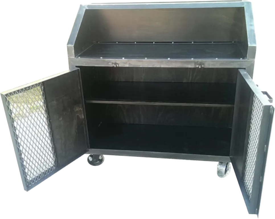 #012 - Industrial Bar Cart