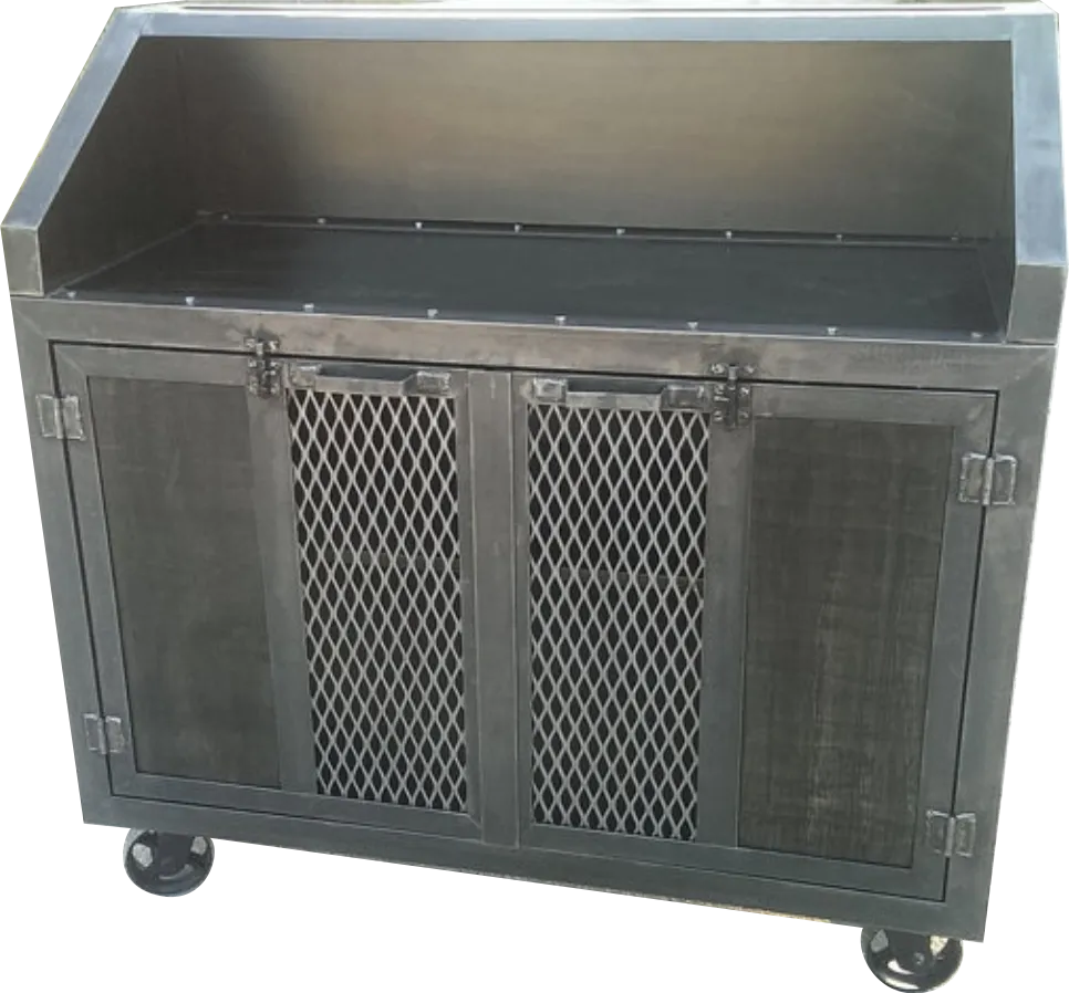 #012 - Industrial Bar Cart
