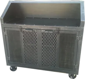 #012 - Industrial Bar Cart