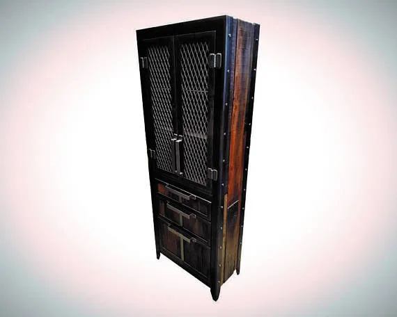 #060 - Industrial Storage Locker • Reclaimed Wood and Steel