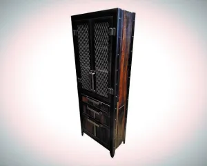 #060 - Industrial Storage Locker • Reclaimed Wood and Steel