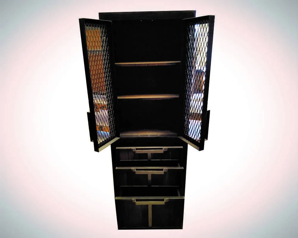 #060 - Industrial Storage Locker • Reclaimed Wood and Steel