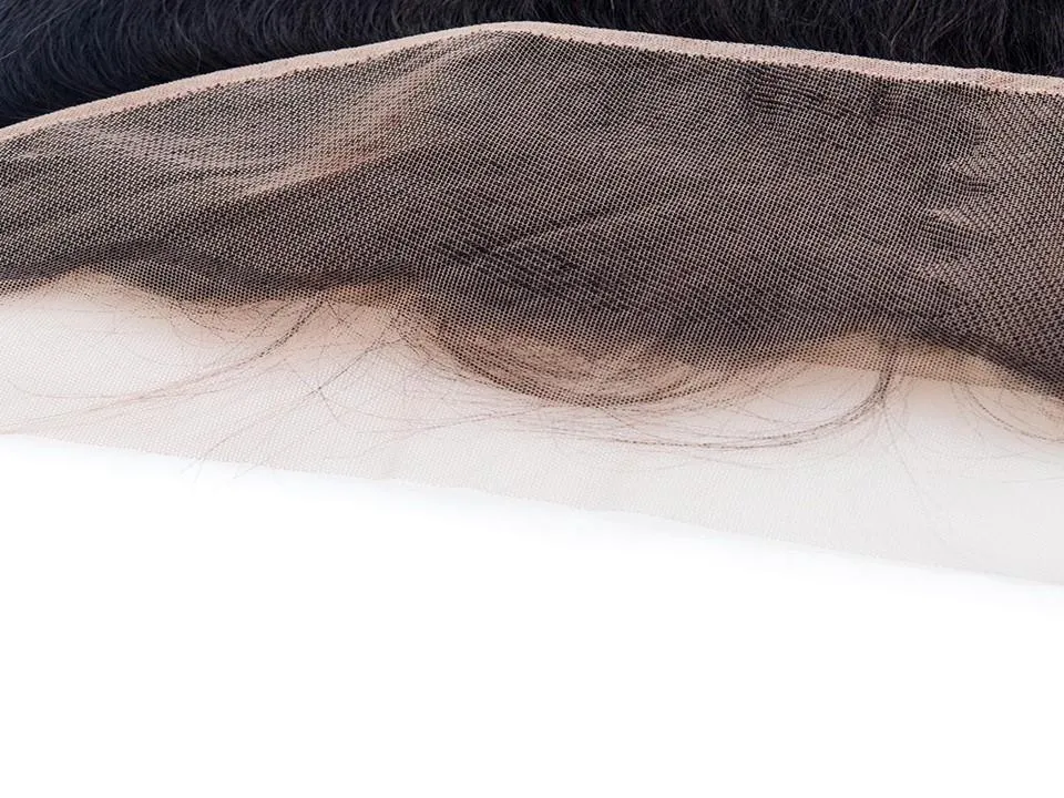 13x4 Lace Closure | RAW HAIR Indian Temple | Wavy