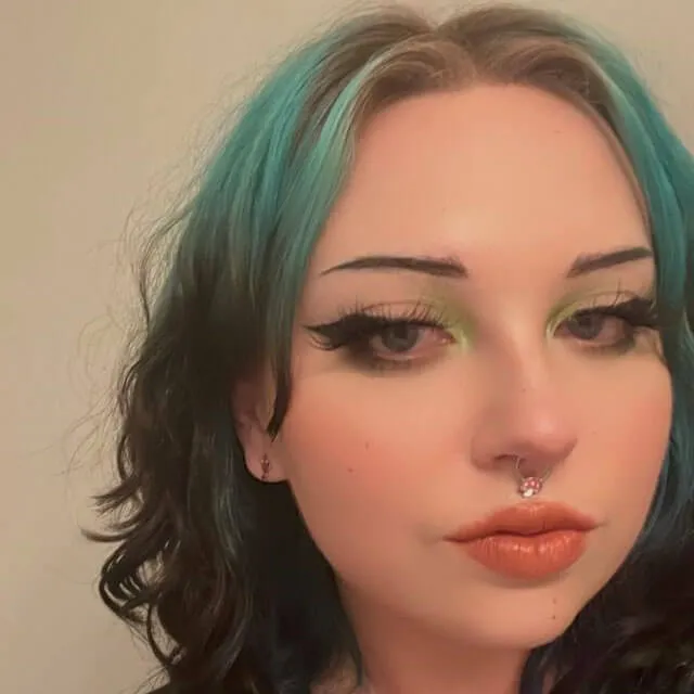 16G 8/10mm Cute Mushroom Septum Ring