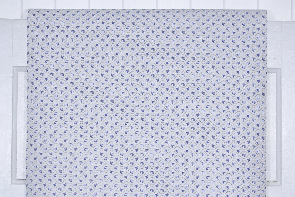 1980s Floral Vintage Wallpaper
