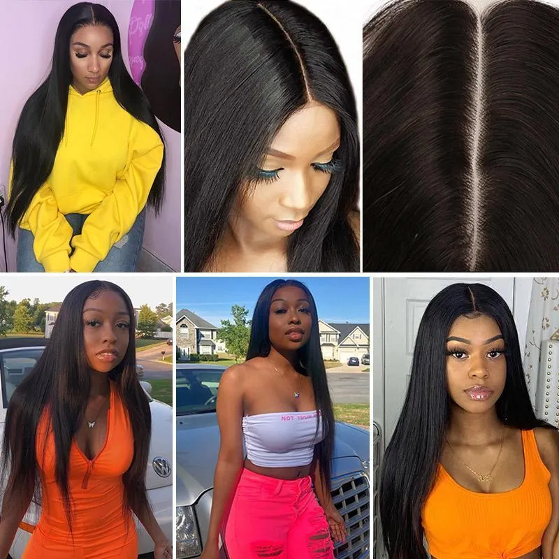 3 Bundles With 2x6 Lace Closure Raw Malaysian Unprocessed India Hair