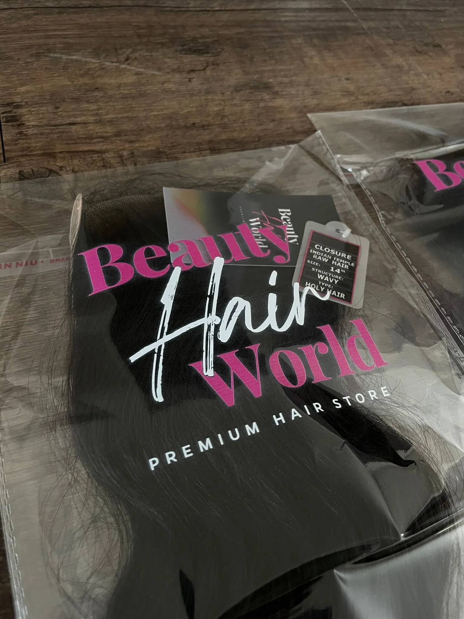 4x4 Lace Closure | RAW HAIR Indian Temple | Wavy