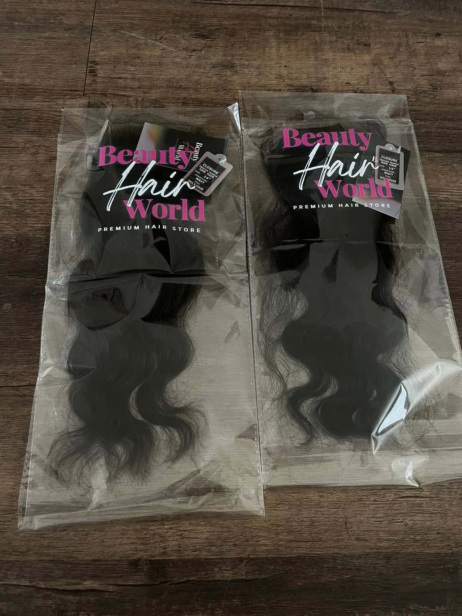 4x4 Lace Closure | RAW HAIR Indian Temple | Wavy