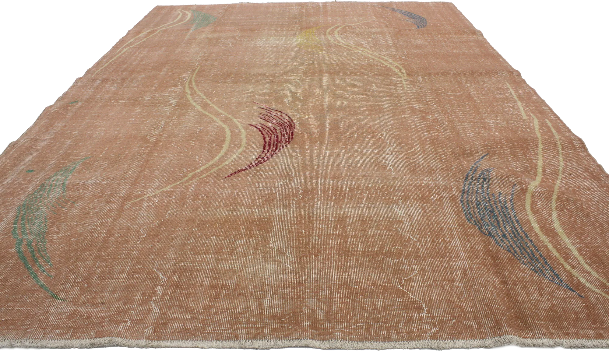 6’10” x 9’9” Vintage Sivas Rug