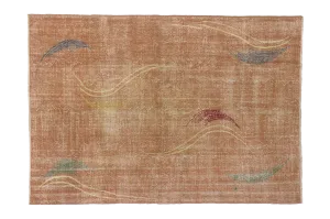 6’10” x 9’9” Vintage Sivas Rug
