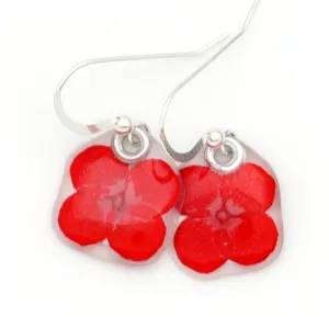 67095 Indian Jasmine, or Hawaiian Star Flower Earrings
