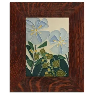 6x8 Blossom Bliss Tile in Light Blue