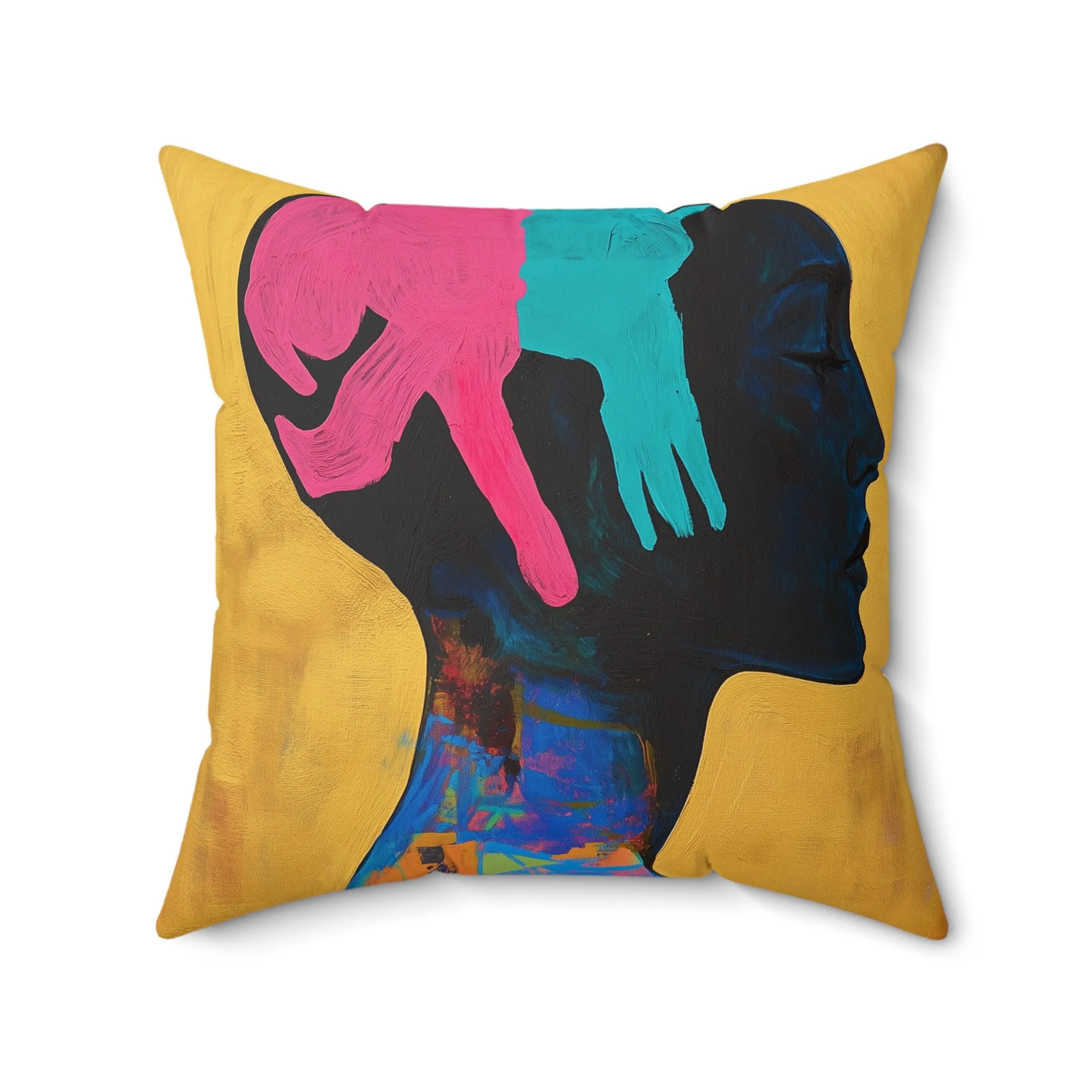 Abstract Harmony Pillow