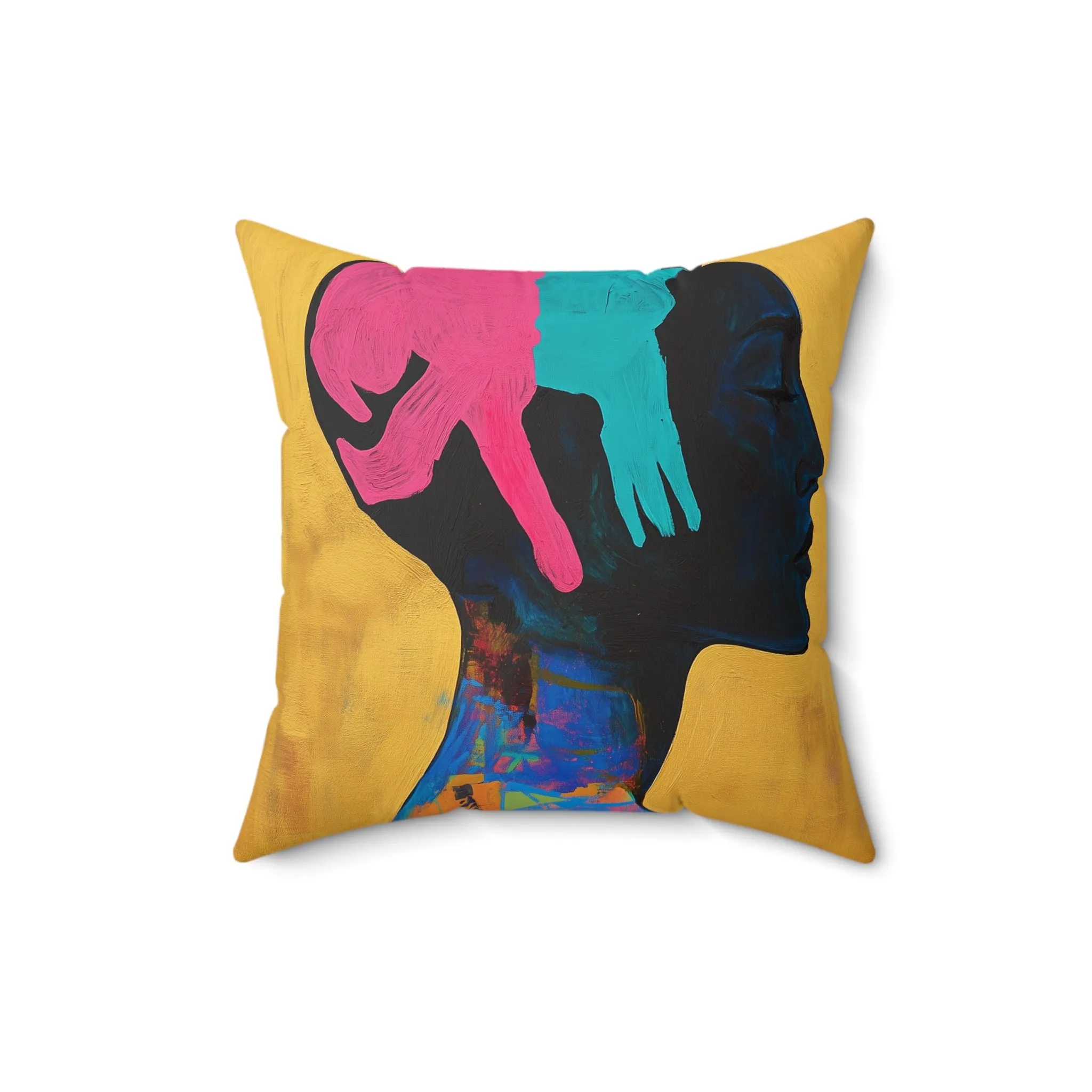 Abstract Harmony Pillow