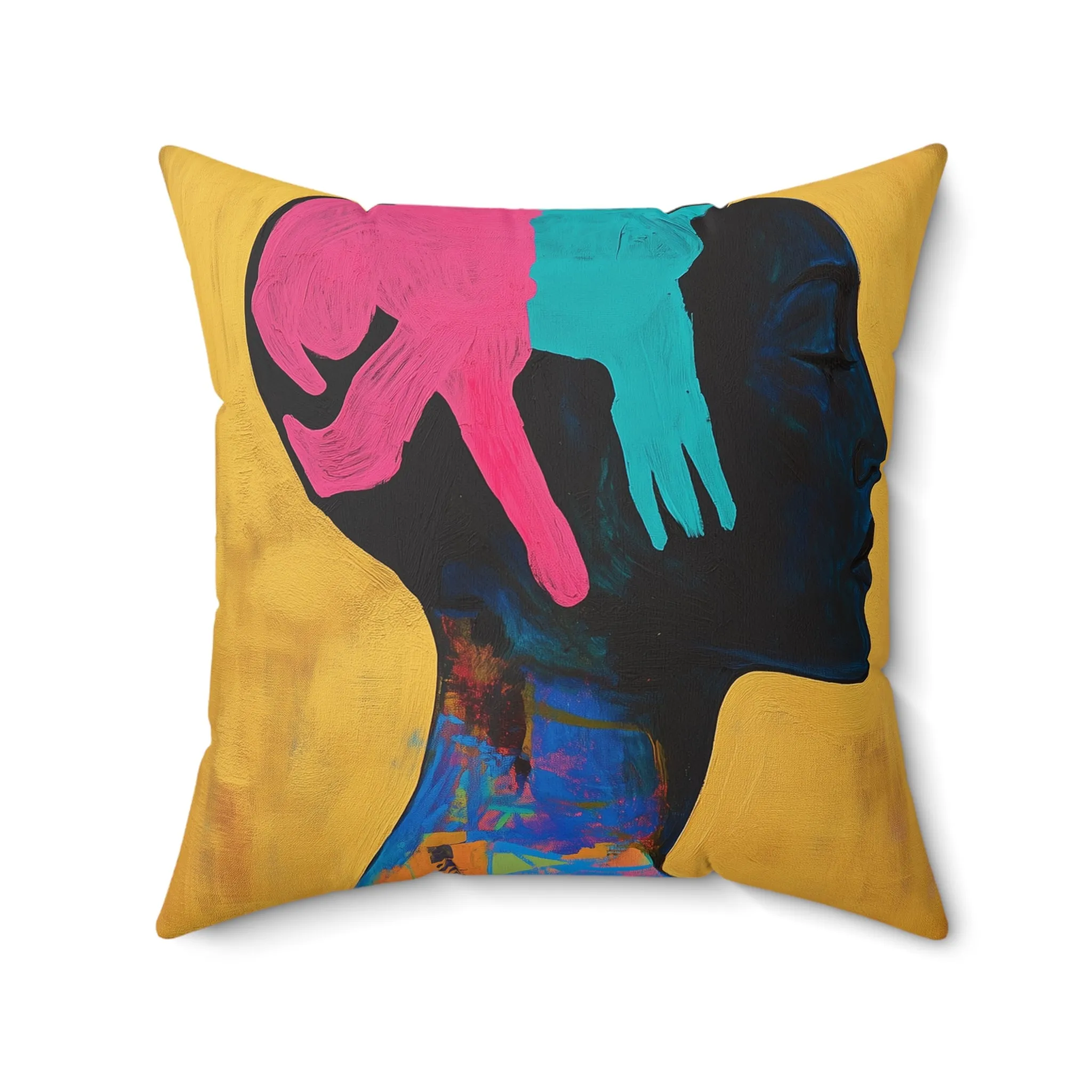 Abstract Harmony Pillow