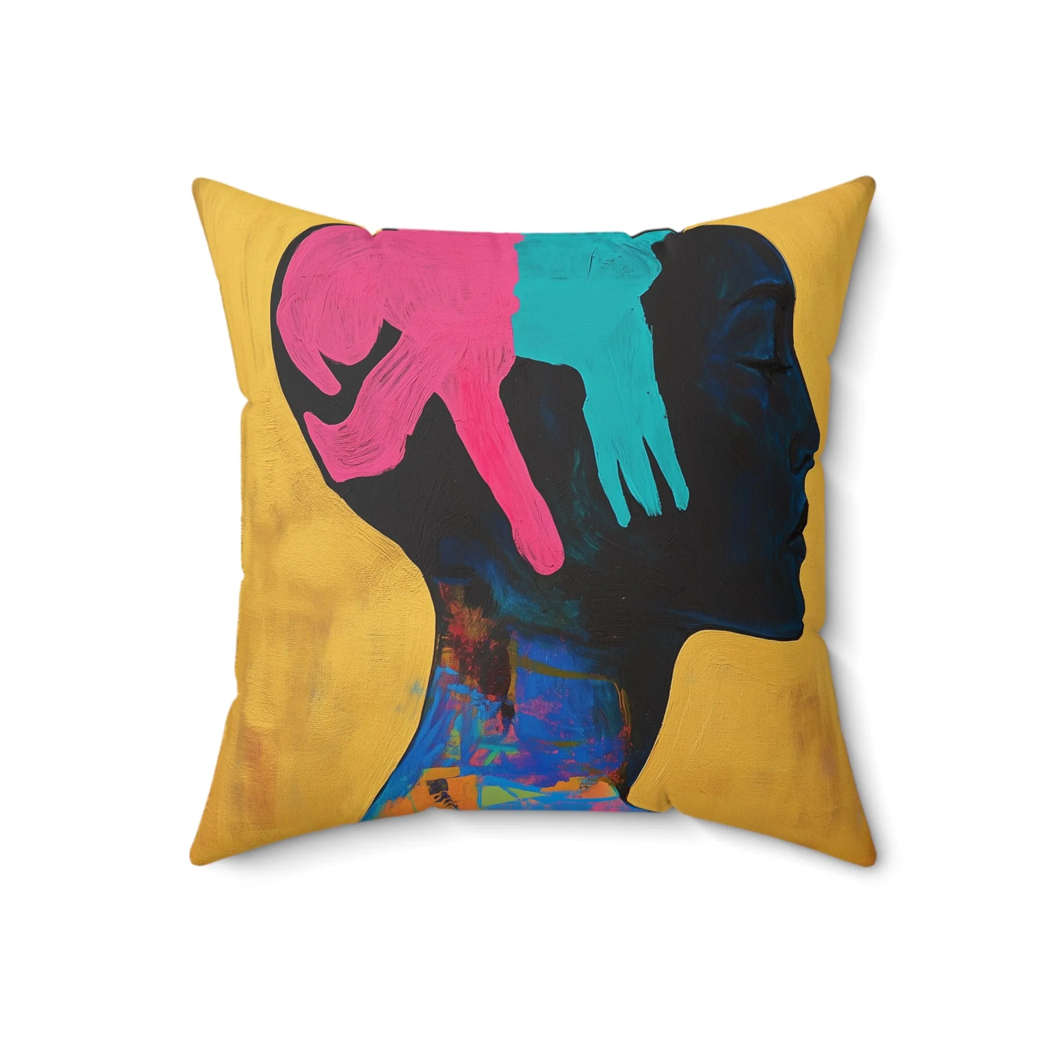 Abstract Harmony Pillow