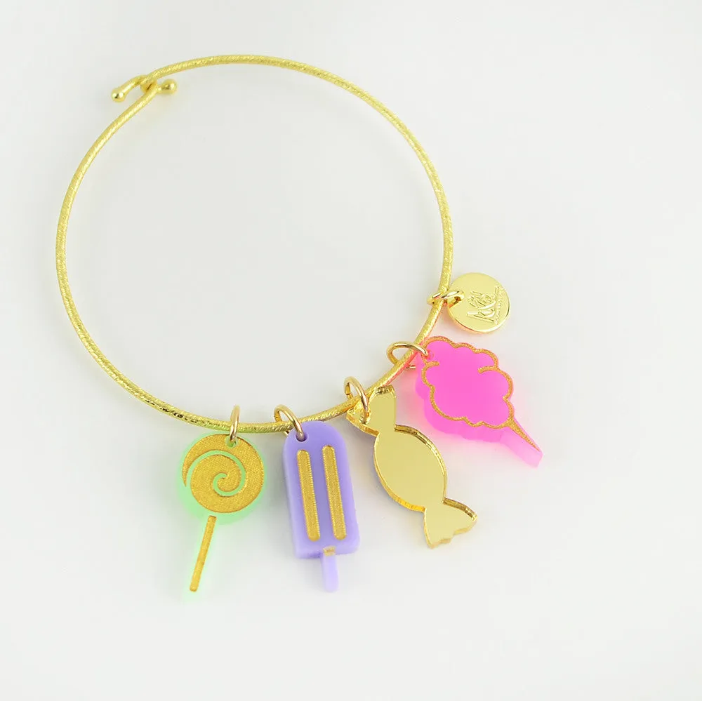 Acrylic Cotton Candy Charm (WS)