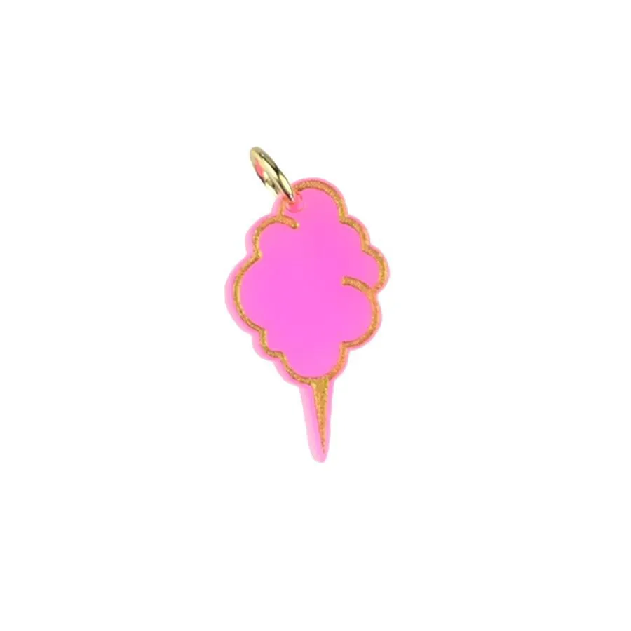 Acrylic Cotton Candy Charm (WS)