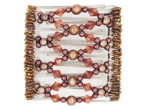 African Butterfly - 9 Tong Wire Hair Clip 469