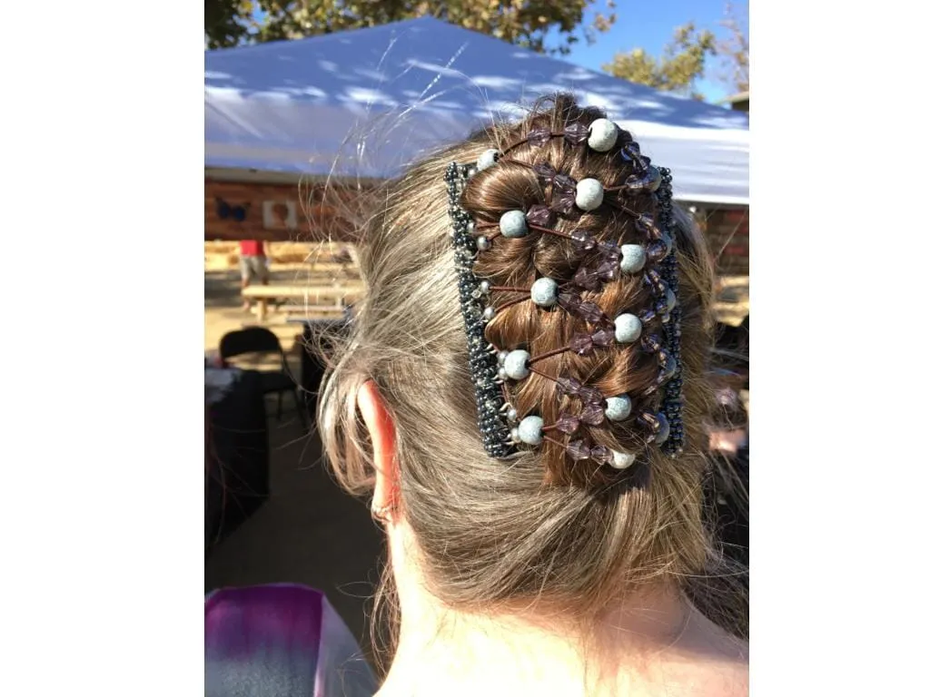 African Butterfly Wire Hair Clip - 11 Tong 433