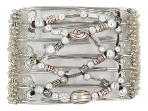 African Butterfly Wire Hair Clip - 7 Tong 477