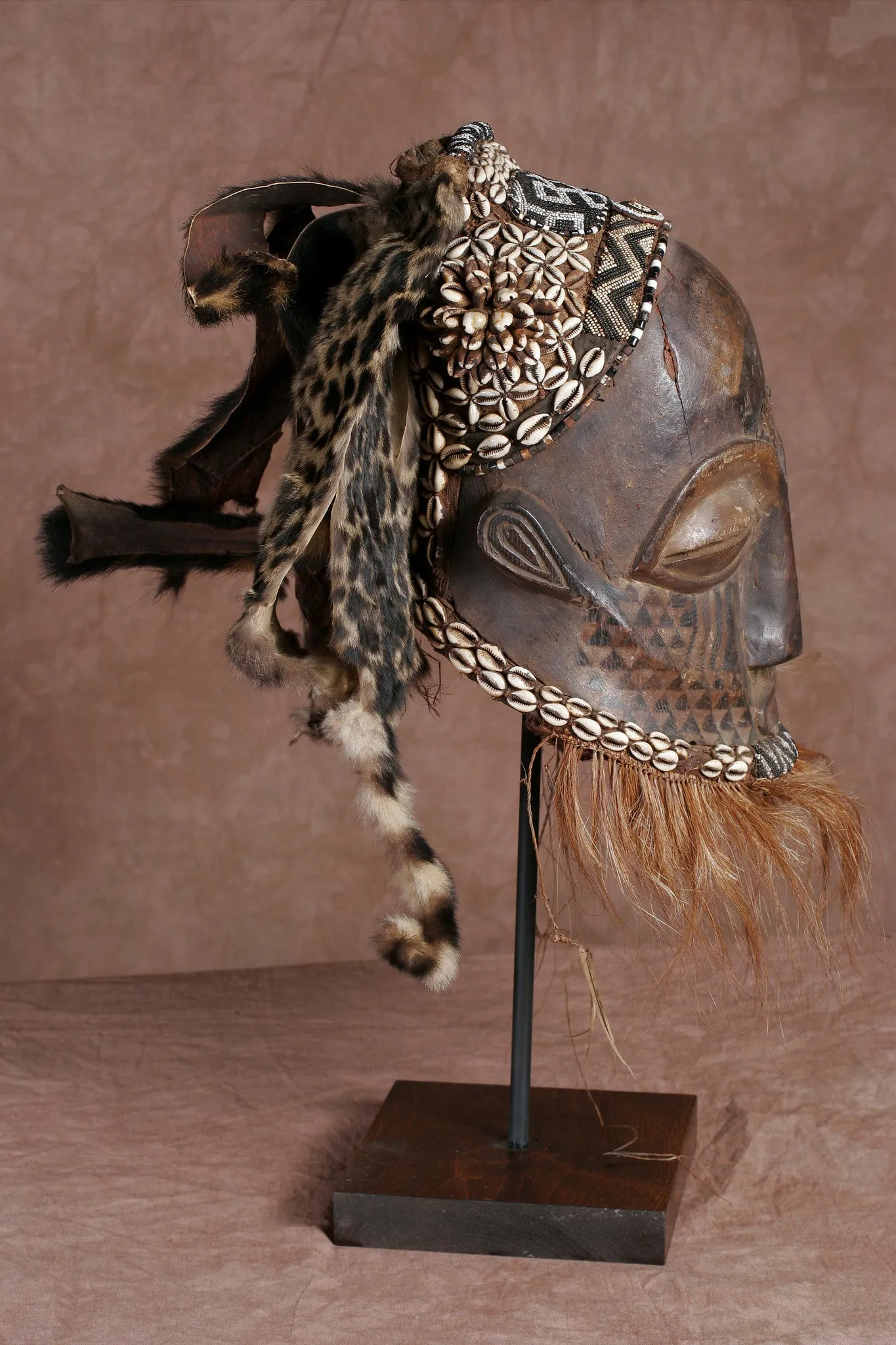 African Songye Warrior Hunter Mask