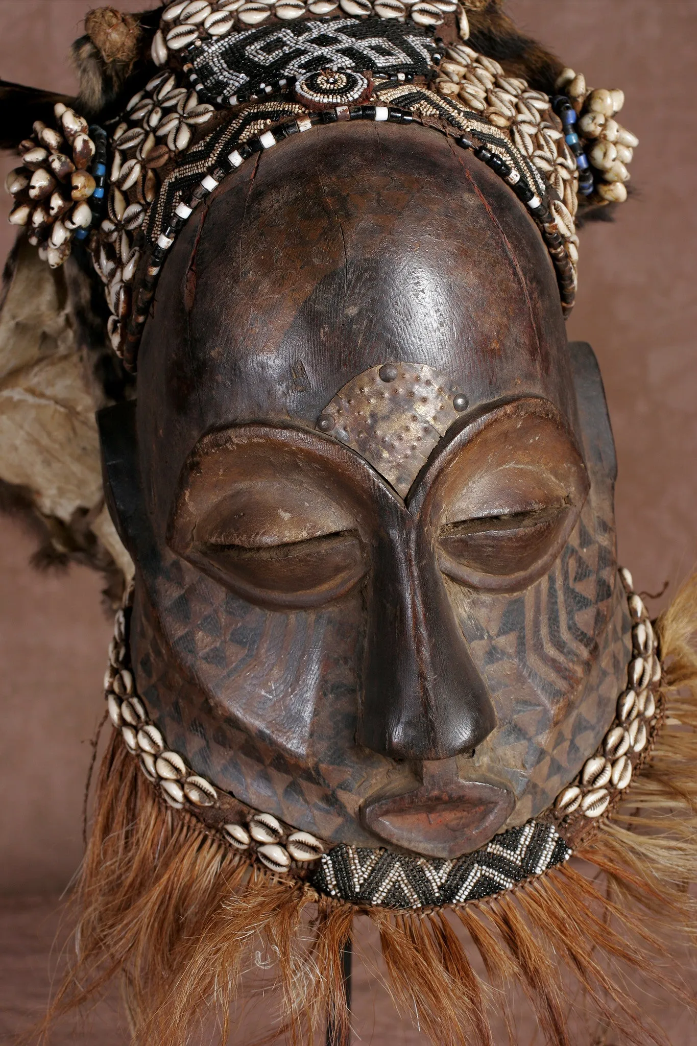 African Songye Warrior Hunter Mask