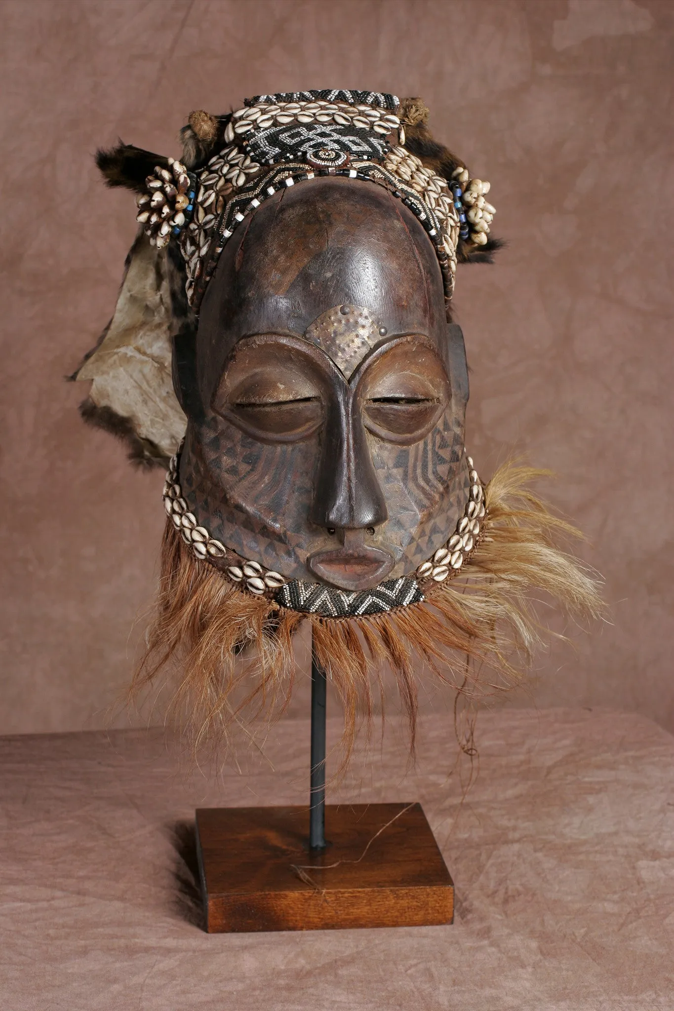 African Songye Warrior Hunter Mask