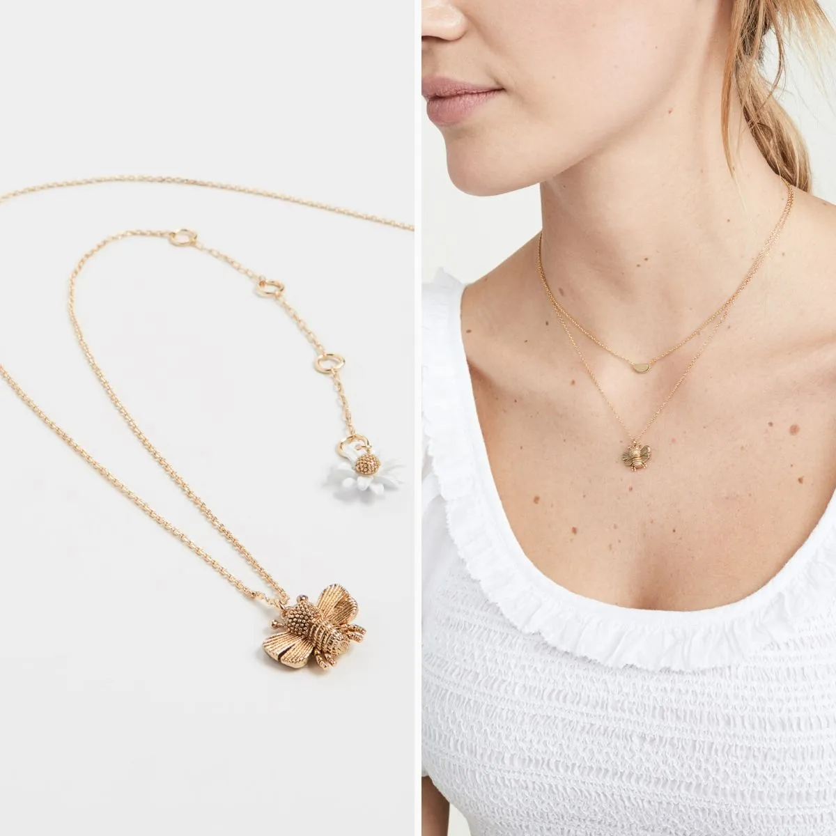 All Abuzz Bee Mini Pendant Necklace