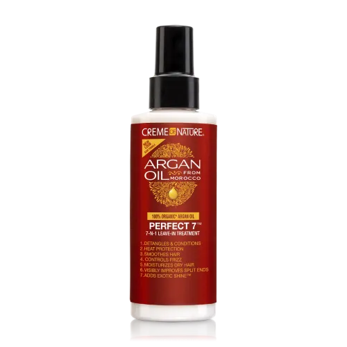 Argan Oil PERFECT 7 Leave-In Treatment 4.23oz by CREME OF NATURE