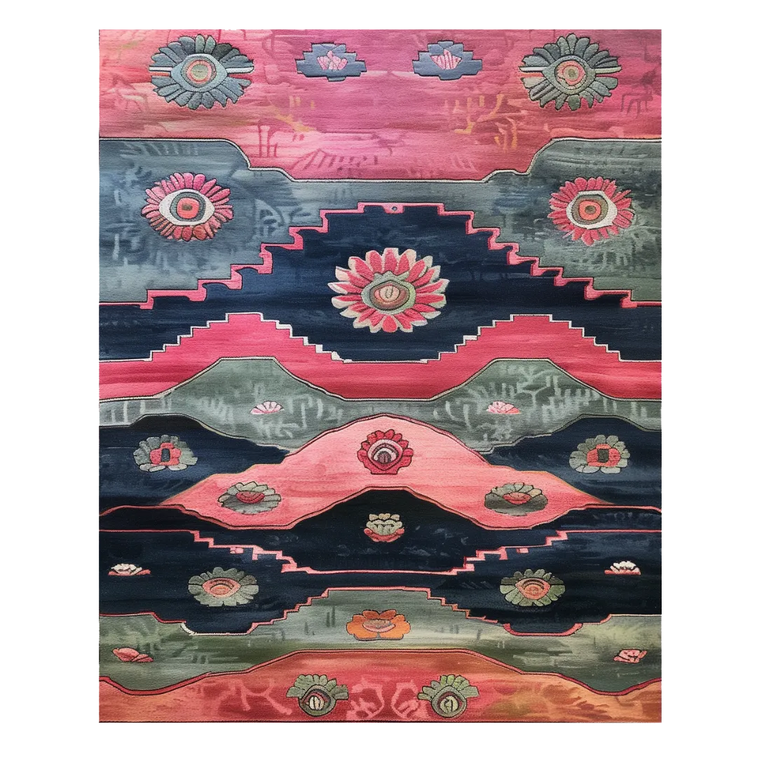 Aztec Echoes Hand Tufted Rug