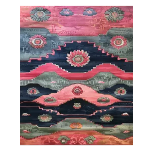 Aztec Echoes Hand Tufted Rug