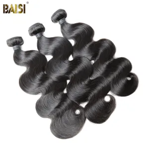BAISI 10A Peruvian Virgin Hair Body Wave Bundle