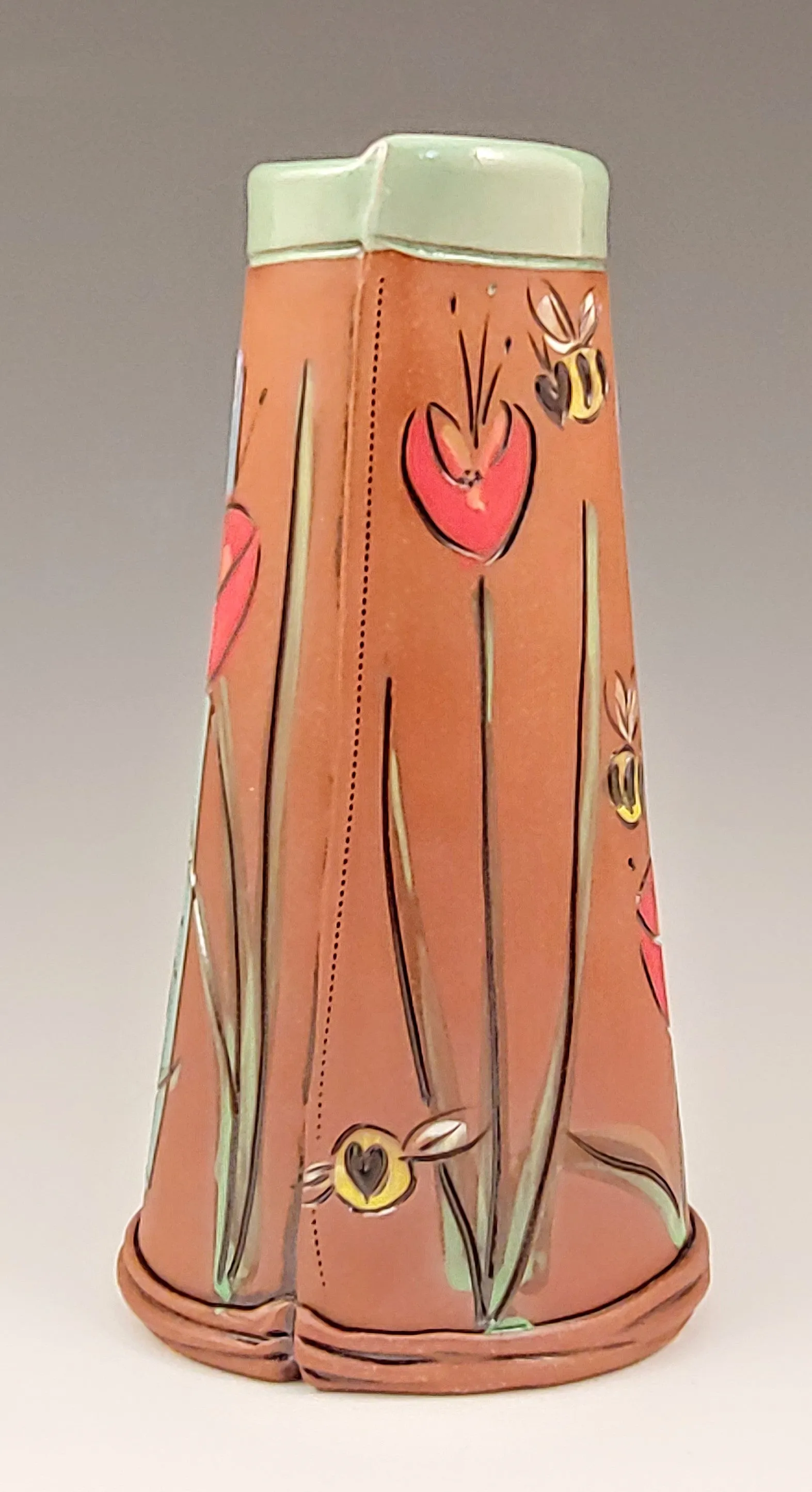 Bees & Flowers Vase