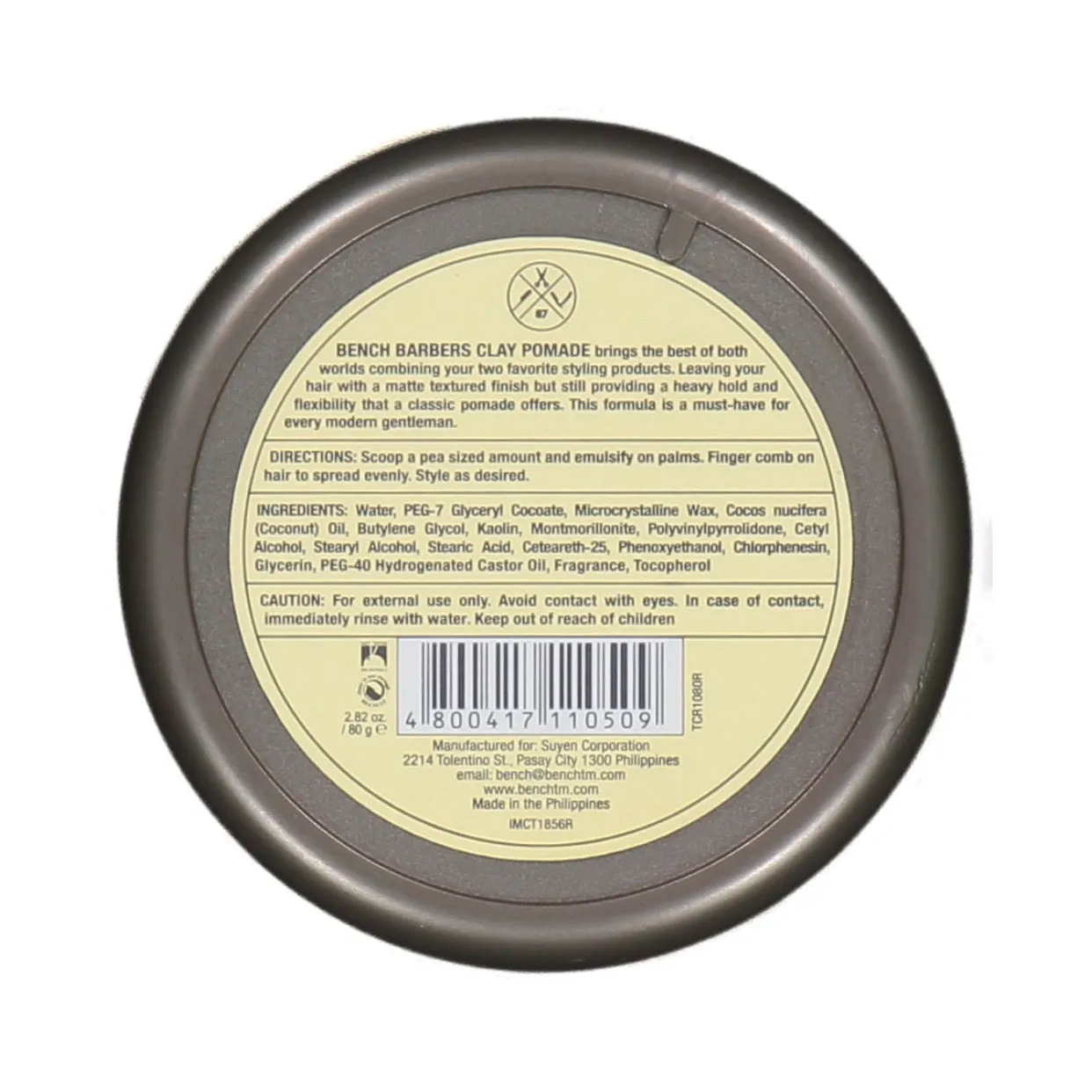 Bench Barbers Pomade 80g
