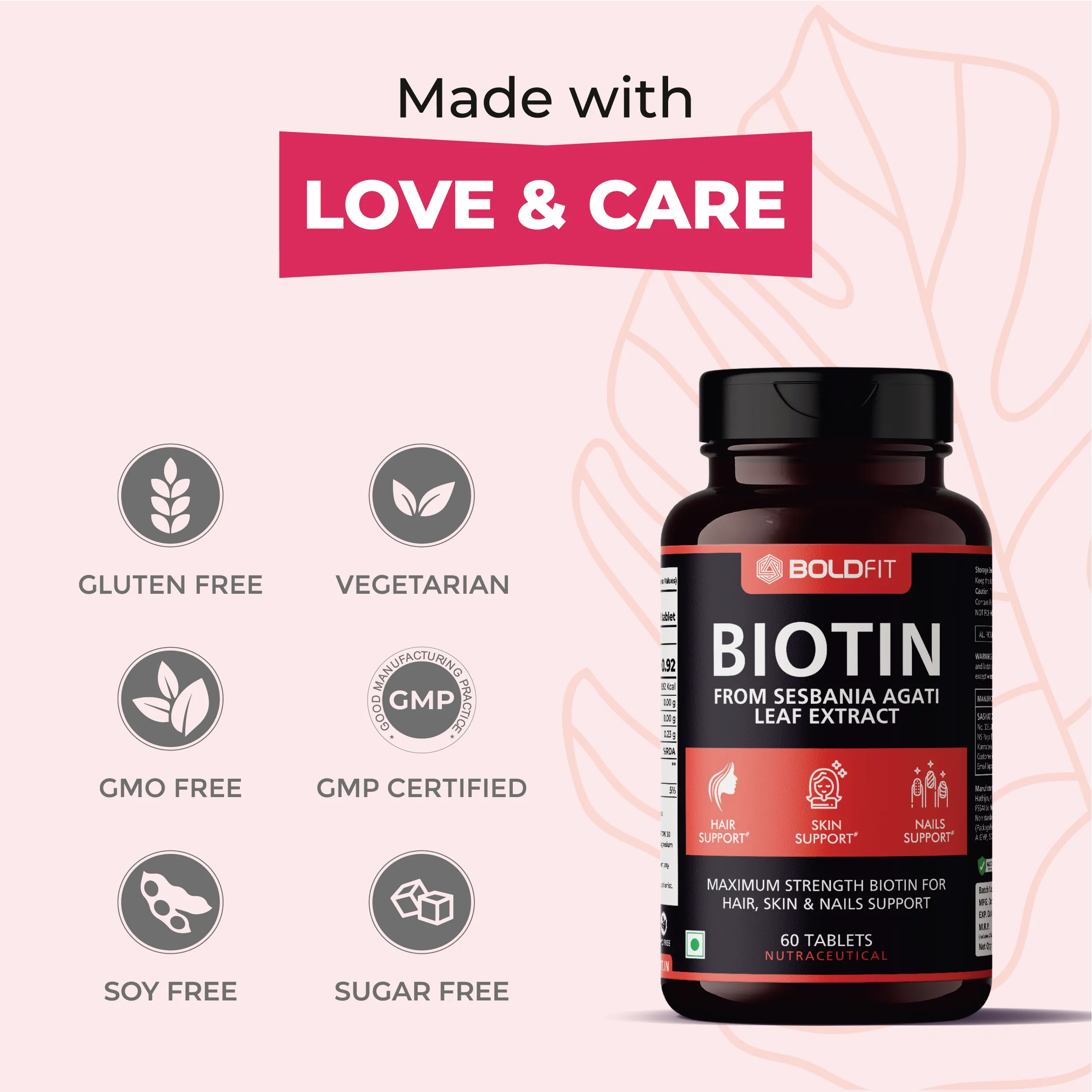 Biotin 10000mcg Tablets