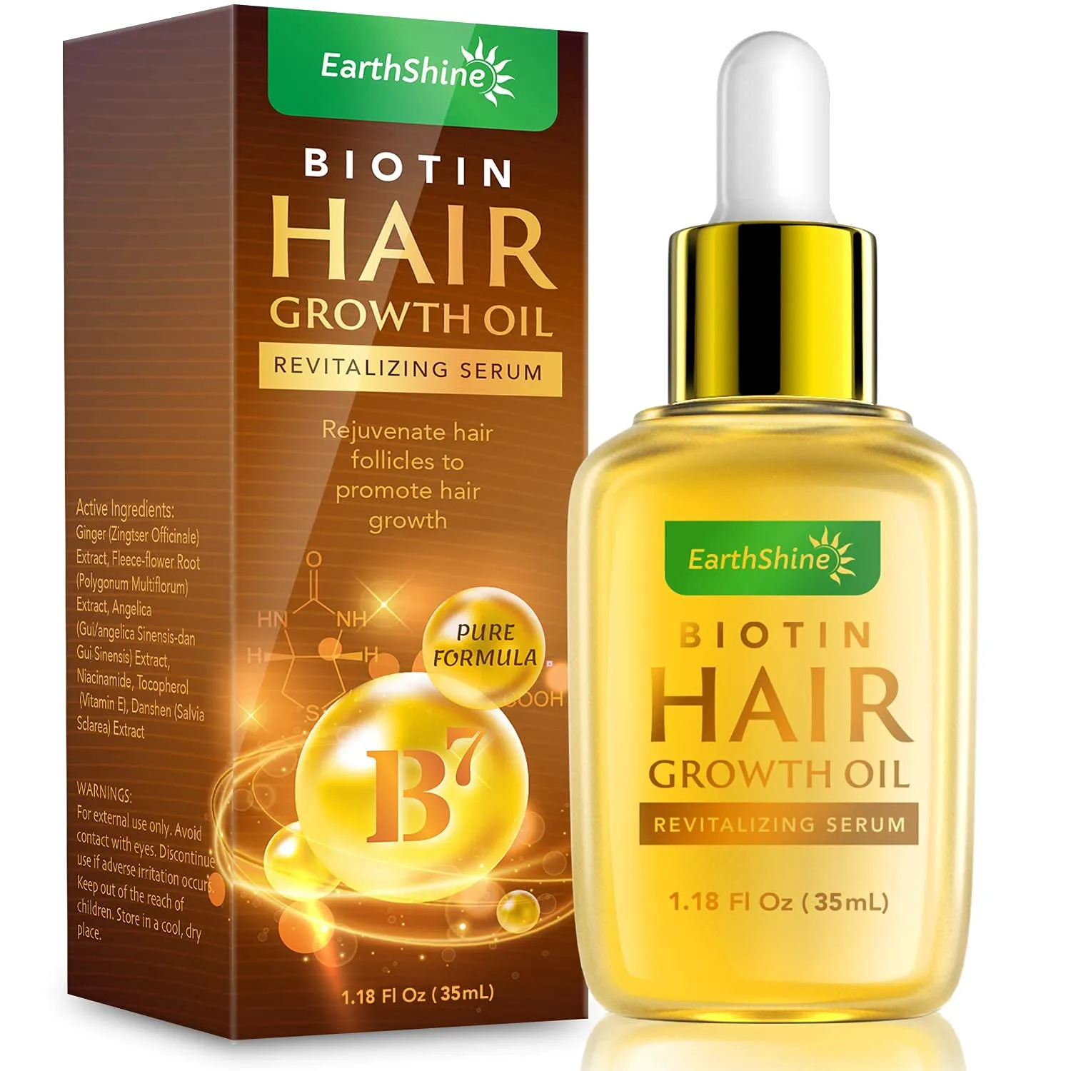 Biotin Hair Re Growth Oil For Men and Women