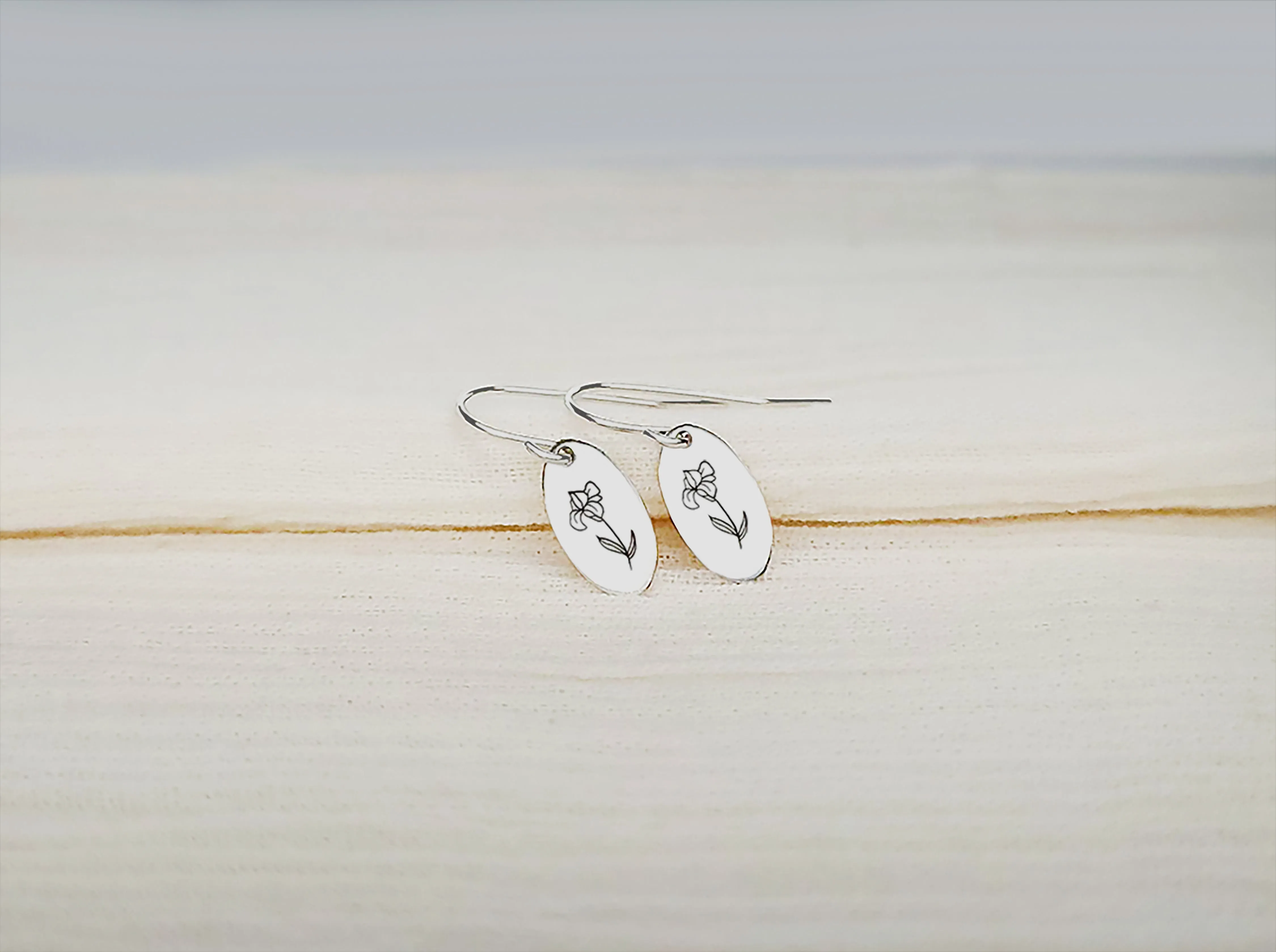 Birth Flower Earrings