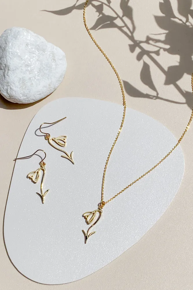 Birth Flower Necklace