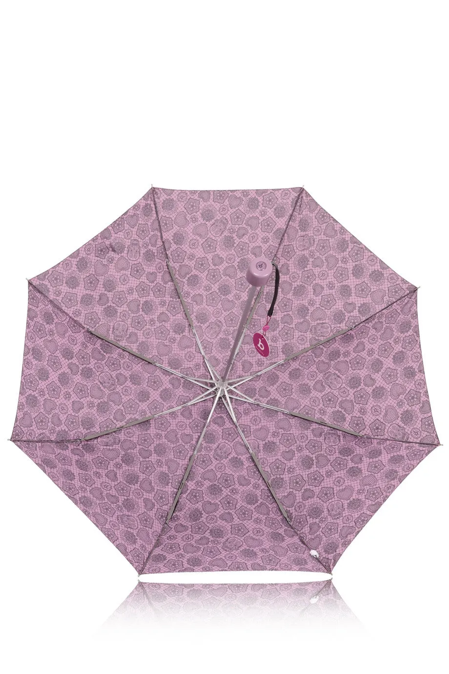 BISETTI Lilac Printed Umbrella
