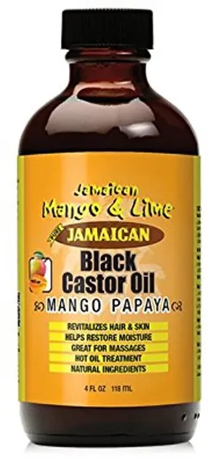 Black Castor Oil- Mango Papaya