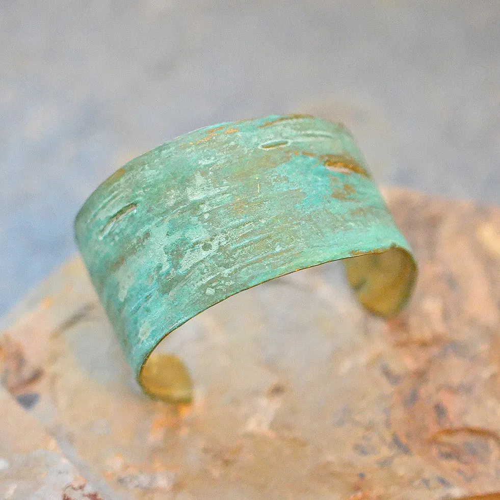Blue Birch Cuff