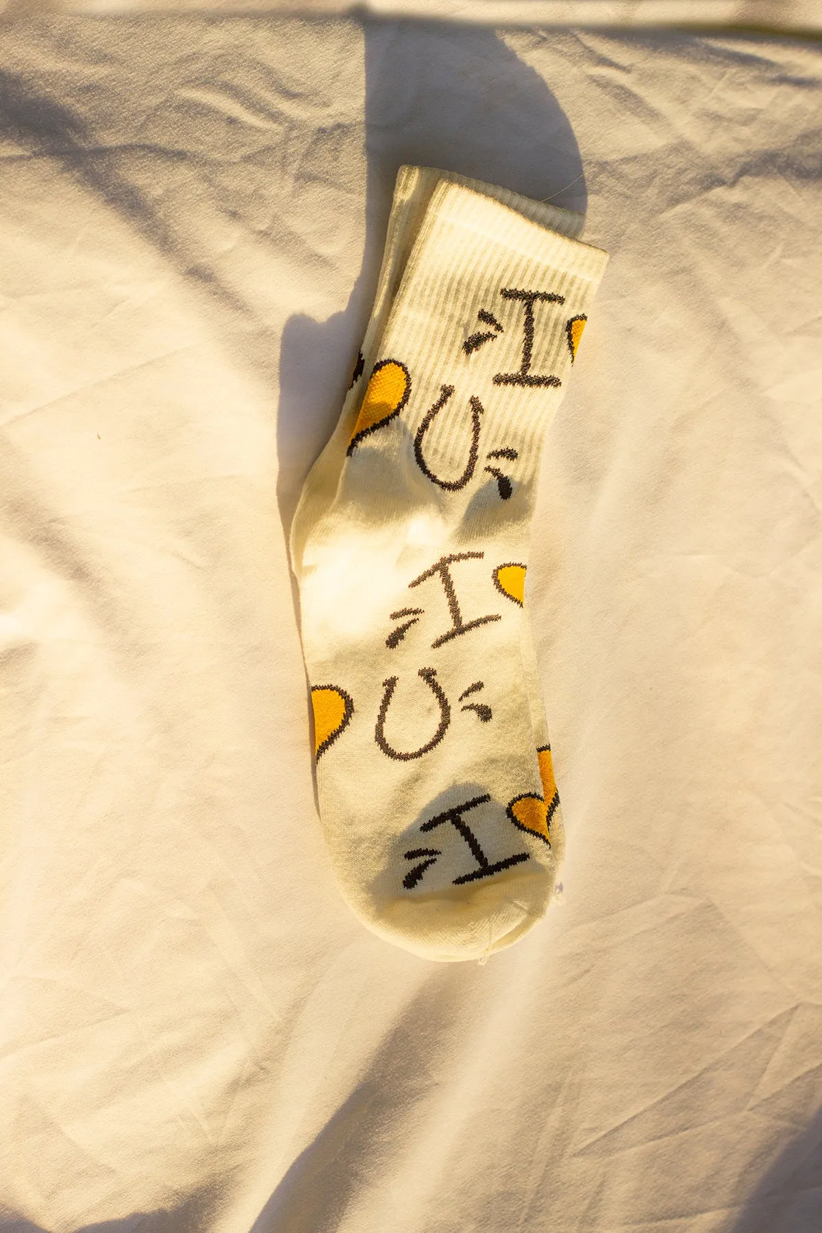 Bold Love Print Socks