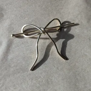 bow hair pin slide
