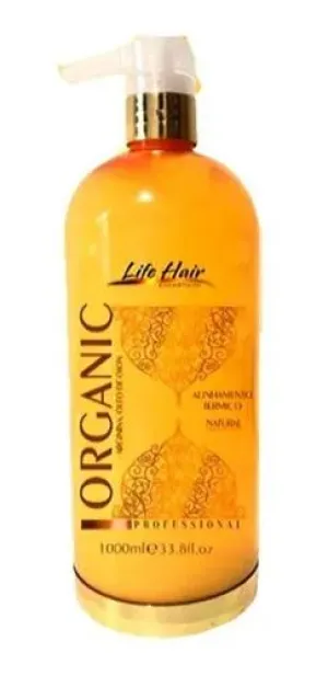 Brush Progressive Organic Sem Formol Life Hair Straight - Life Hair