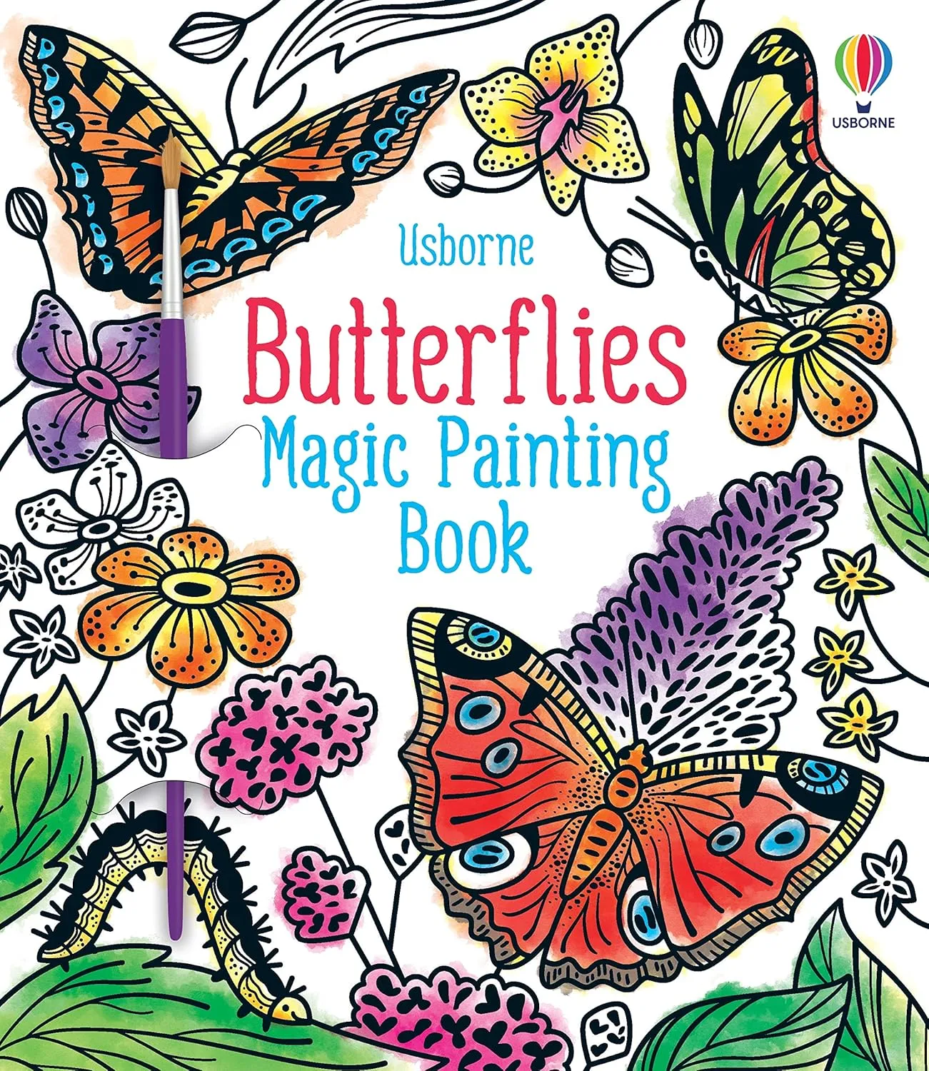 Butterflies Magic Painting Activity Book