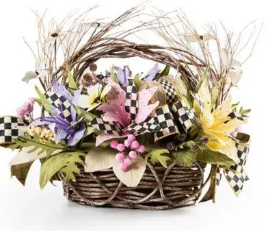 Butterfly Garden Basket Arrangement