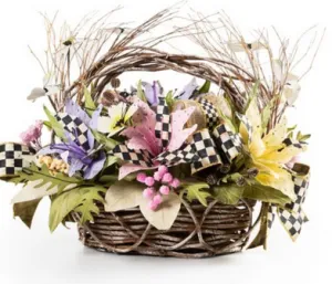 Butterfly Garden Basket Arrangement