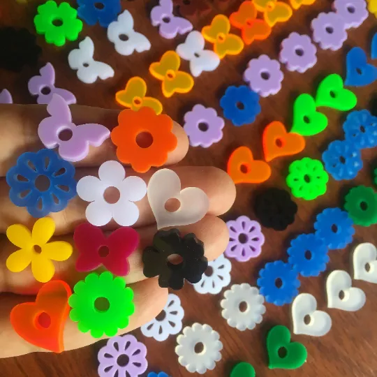 Buttons for Jewelry Clasp - 10 Pieces, 20mm